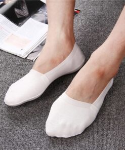 Anti-Slip Silicone No Show Socks 