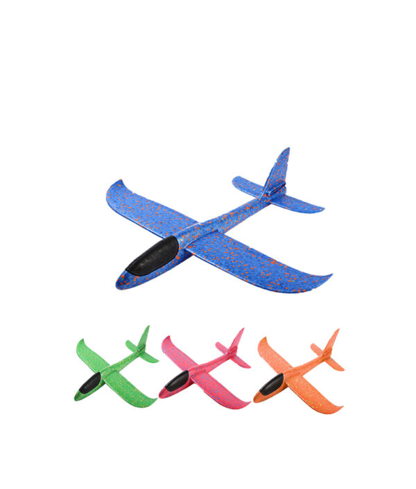 36 49CM Foam Throwing Flying Airplane Aircraft Hand Launch Free Fly Plane Hand Throw Plane Puzzle 1