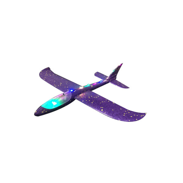 Led Light Hand Throw Flying Glider Planes