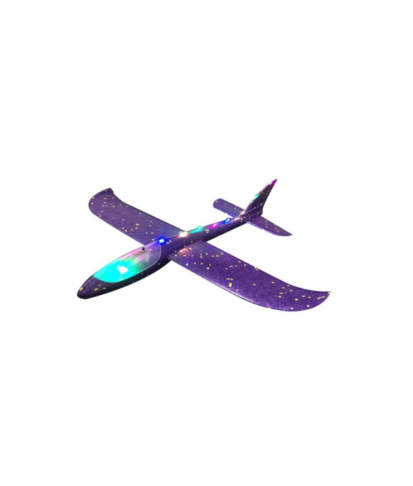 Led Light Hand Throw Flying Glider Planes