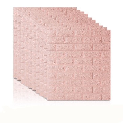  3D  Self Adhesive Faux Foam  Bricks Wallpaper  Not sold in 