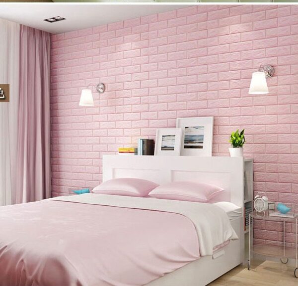 70 77 3D Brick Wall Stickers DIY Self Adhensive Decor Foam Waterproof Wall Covering Wallpaper For 5