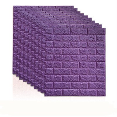  3D  Self Adhesive  Faux Foam  Bricks Wallpaper  Not sold in 