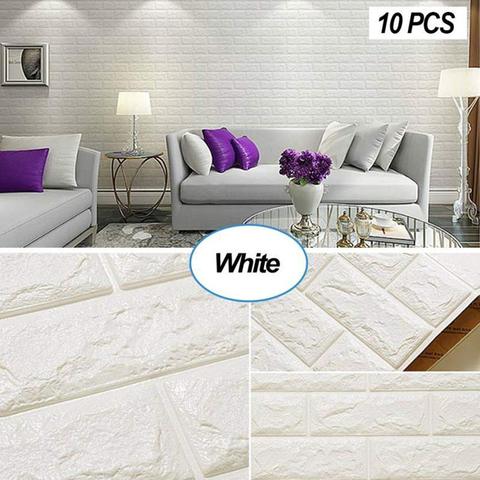  3D  Self Adhesive Faux Foam  Bricks Wallpaper  Not sold in 