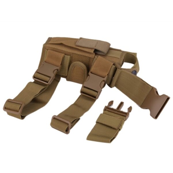 Adjustabl Tactical Pistol Drop Leg Holster w Mag Pouch Prawa ręka Outdoor Tactical Pouch z 2.jpg 640x640 2