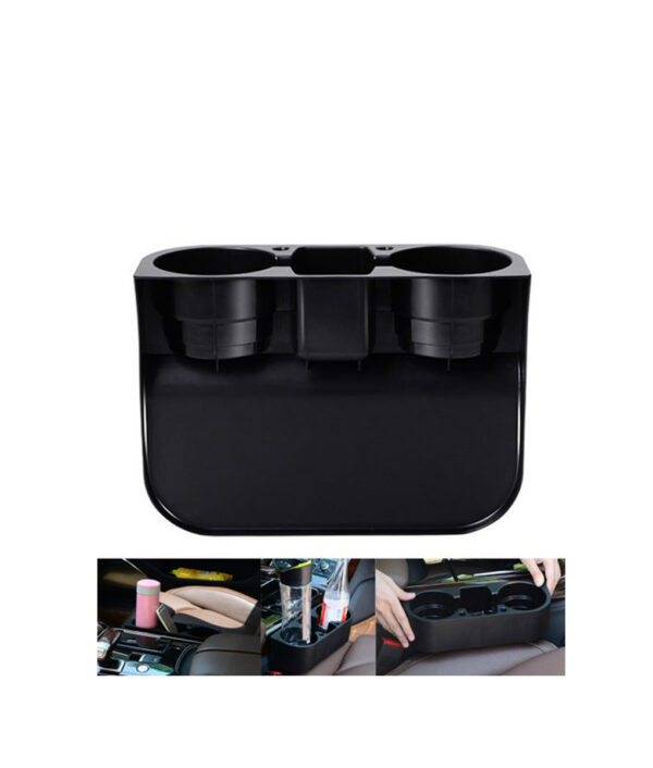 Car Cup Holder Interior Car Organizer Portable Multifunction Auto Vehicle Seat Cup Cell Cell Phone Drink Drink 1