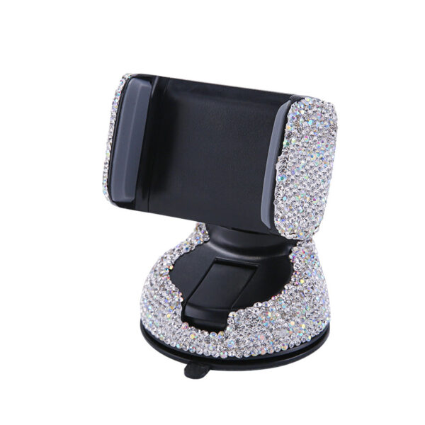 Crystal Rhinestones Universal Car Phone Holder for iPhone smartphone Mobile phone car holder Stand Air Vent 5