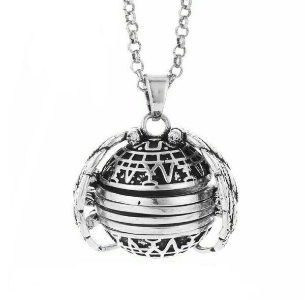 Expanding Photo Locket Necklace Pendant Choker Angel Wings Gift Jewelry Decoration Necklace Exquisite Ornaments Torque Pendant 1