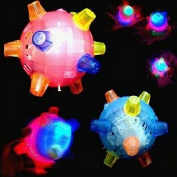 Flashing Dog Ball For Games Kids Ball Led Pets Toys Jumping Joggle Crazy Football Children s 3