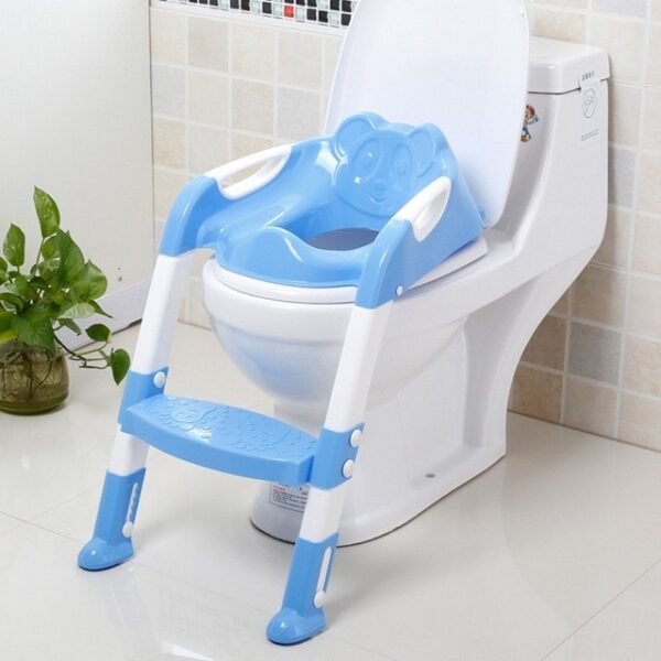 Kursiya Perwerdehiyê ya Zarokan Potty Baby Kids with Adjustable Ladder Portable Urinal Potty Toilet Seat 1.jpg 640x640 1