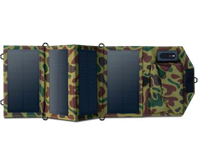 GGX ENERGY 8W Portable Solar Charger alang sa Mobile Phone iPhone Fold Mono Solar Panel Foldable
