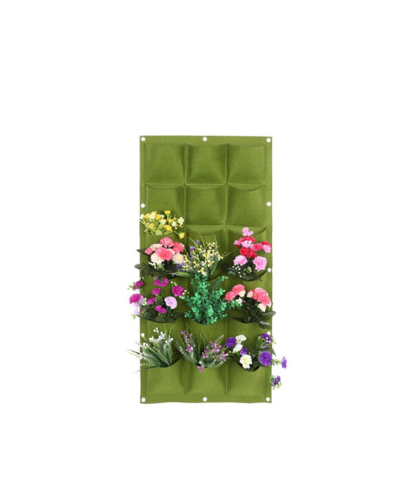 Garden Grow Bag Pockets Vertical Planter Wall mounted PE Gardening Flower Hanging Felt Planting Bag Indoor 17.jpg 640x640 17