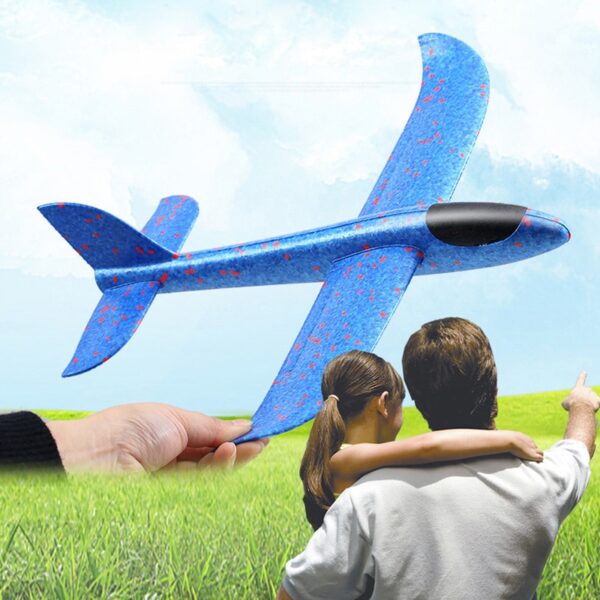 Kids Toys Hand Throw Flying Planes Foam Aeroplane Model Kid Outdoor Flaying Glider Toy EPP Resistant 1