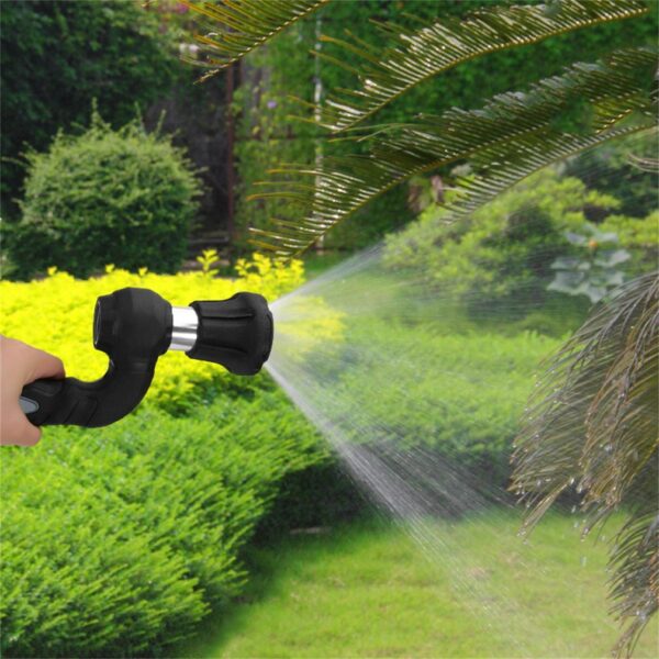 Ike Hose Blaster Fireman Nozzle Lawn Garden Super dị ike n'ụlọ na-asa ụgbọ ala mbụ site na BulbHead 1