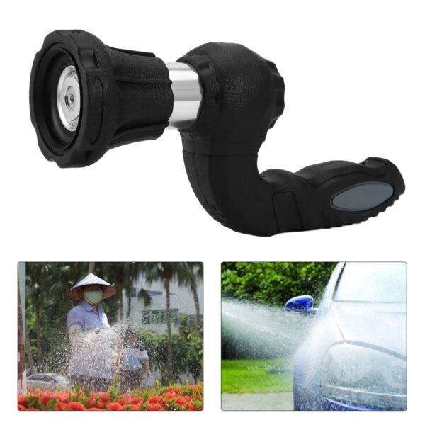 Mighty Power Hose Blaster Fireman Nozzle Lawn Garden Super Powerful Home Original Car Car Washing by BulbHead