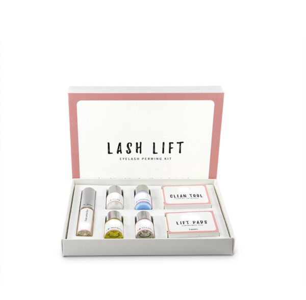 Набор для завивки ресниц Mini Eyelash Perming Kit, наращивание ресниц, Cilia Lift, завивка для наращивания, с стержнями, клеем, керлингом и 8