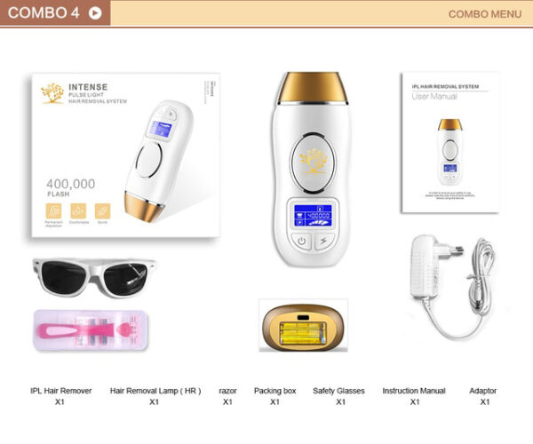 Newest 400K Outbreaks IPL Epilator Permanent Hair Removal Touch LCD Display depilador a laser Bikini Trimmer 3 1.jpg 640x640 3 1