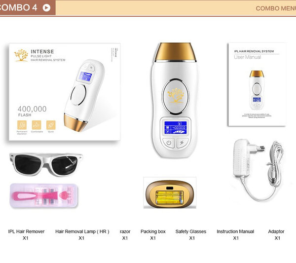 Newest 400K Outbreaks IPL Epilator Permanent Hair Removal Touch LCD Display depilador a laser Bikini Trimmer 3 1.jpg 640x640 3 1
