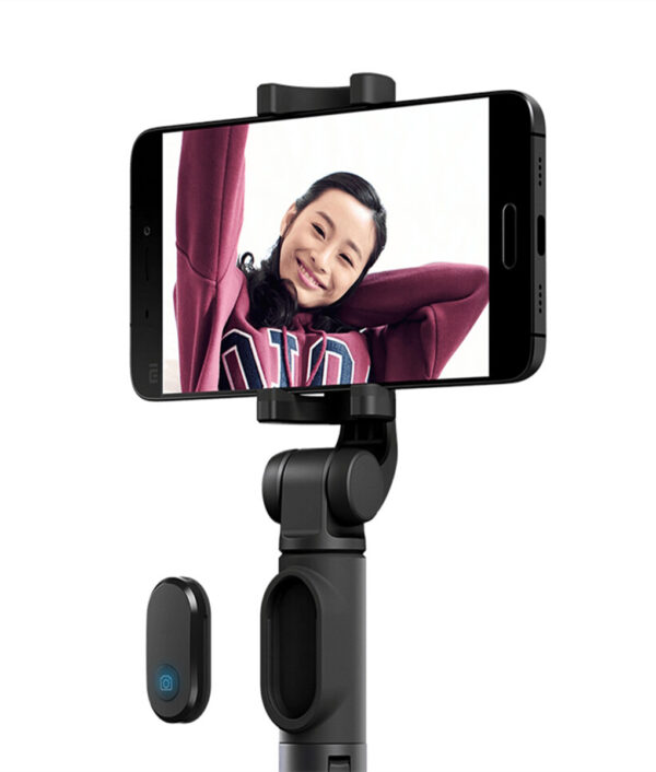 मूल Xiaomi Mi Selfie Stick Tripod वायरलेस ब्लुटुथ रिमोट कन्ट्रोल पोर्टेबल मोनोपड एक्स्टेन्डेबल ह्यान्डहेल्ड ट्राइपड होल्डर 1 1