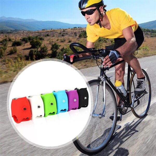 Outdoor Sports Plastic Bicycle Bell Super Loud Electronic Horn 120 DB Safety Handlebar Bike Cycling 4