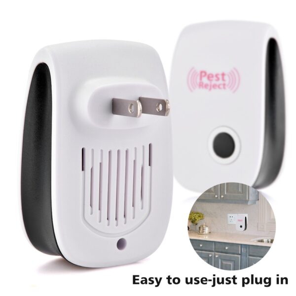 Pest Control Ultrasonic Pest Repeller Anti Mosquito Killer Electronic Anti Rodents Insect Repellent Mole Mouse Cucară Șoareci 4