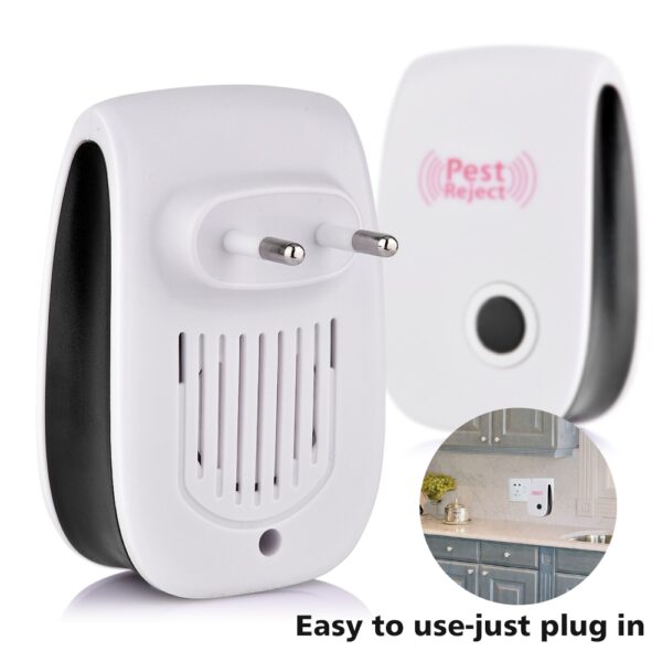 Pest Control Ultrasonic Pest Repeller Mosquito Killer Electronic Anti Rodent Insect Repellent Mole Mouse Cockroach Mice 5