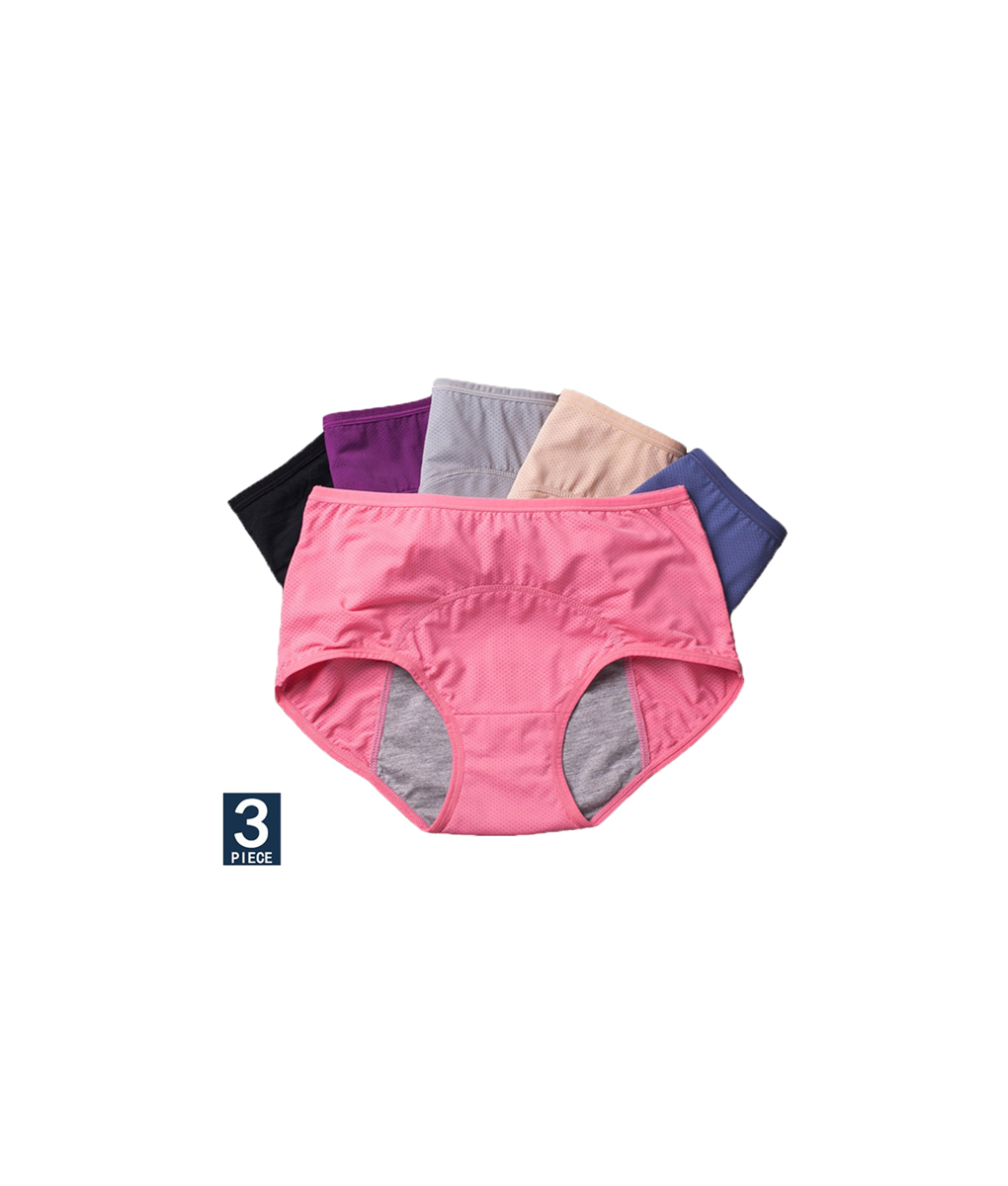 3pcs Menstrual (Moon) Underwear - ʻAʻole kūʻai ʻia ma nā hale kūʻai