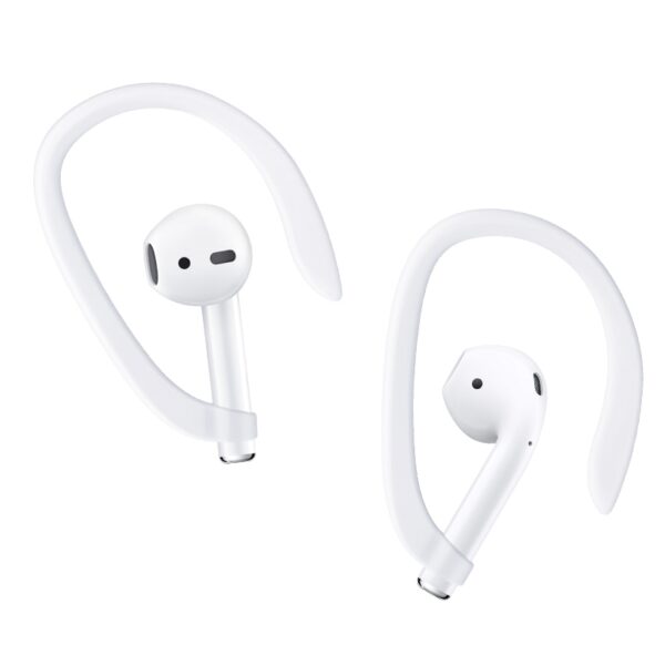 Protective Earhooks Holder Secure Fit Hooks for Airpods Apple Wireless Earphone Accessories Silicone Sports Anti lost 4