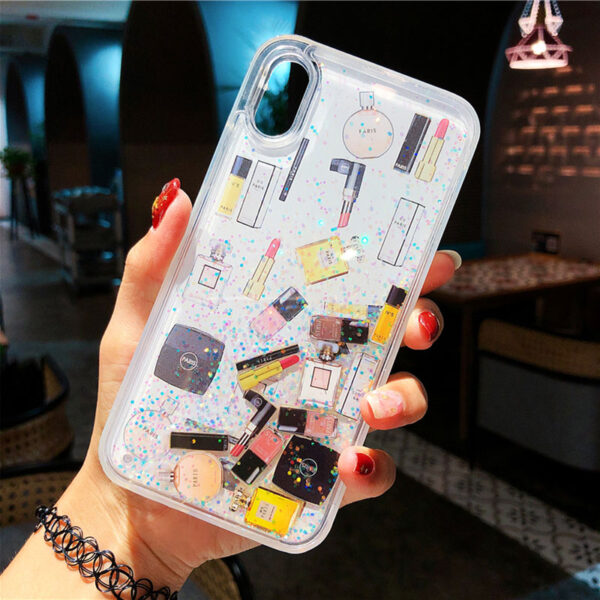 Quicksand Capinha For iPhone X 7 8 Plus Xs Max Xr Hard Plastic Case For iPhone 1