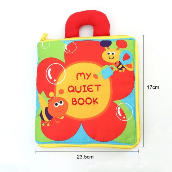 Soft Books Infant Early cognitive Development My Quiet Bookes baby goodnight educational Unfolding Cloth Book Activity 4.jpg 640x640 4