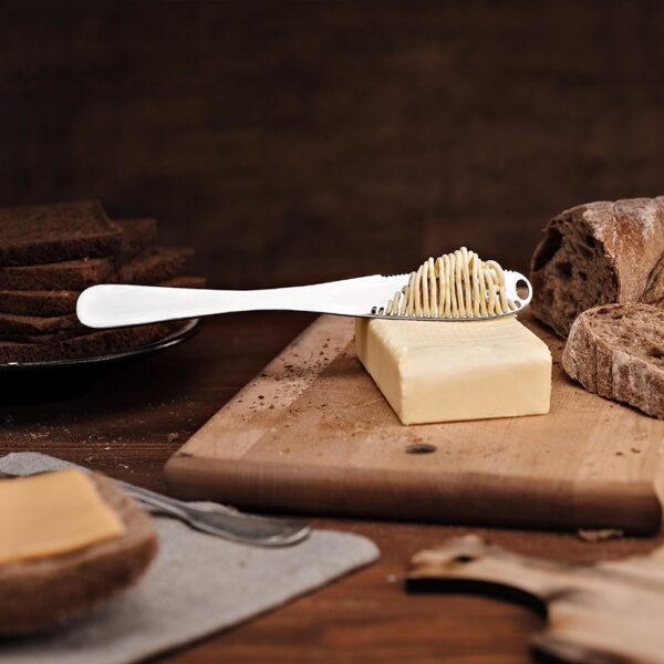 Stainless Steel Butter Knife Cheese Dessert Jam Spreaders Cream Knife Kubyertos Kubyertos Dessert Tools para sa Toast 1