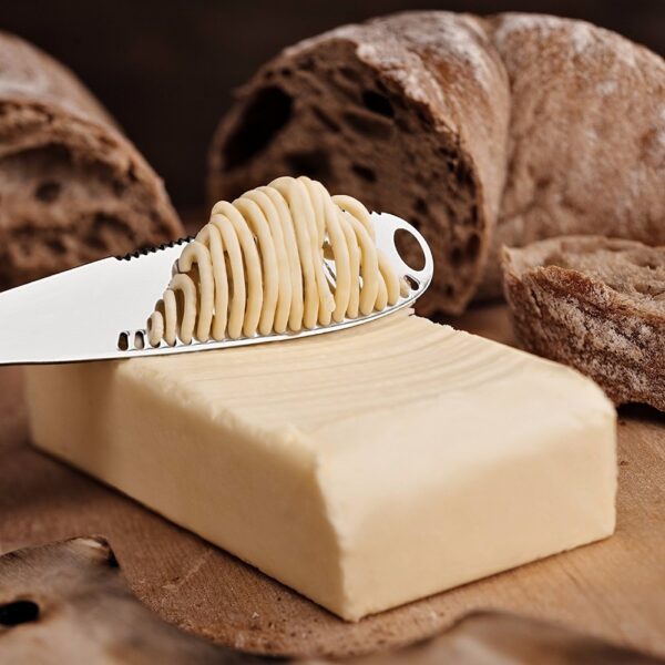 Stainless Steel Butter Knife Cheese Dessert Jam Spreaders Cream Knife Kubyertos Kubyertos Dessert Tools para sa Toast 4