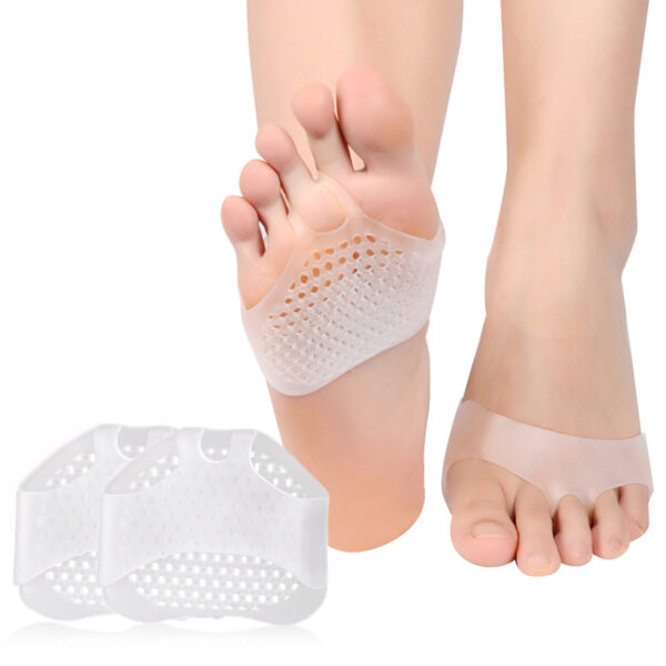 Sunvo Silicone Gel Honeycomb Forefoot Pads for Women High Heel Shoes Sore Anti slip Half Yard 1