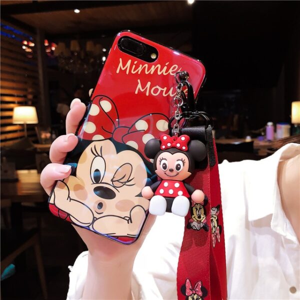 Super cute Stitch mini Pooh dinosaur lanyard tand silicone personality drop case for iphone 6 7 2.jpg 640x640 2