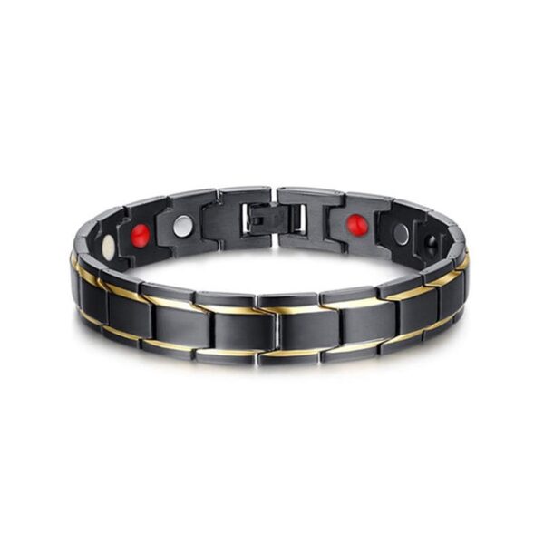 Therapeutic Energy Healing Bracelet Stainless Steel Magnetic Therapy Bracelet.jpg 640x640