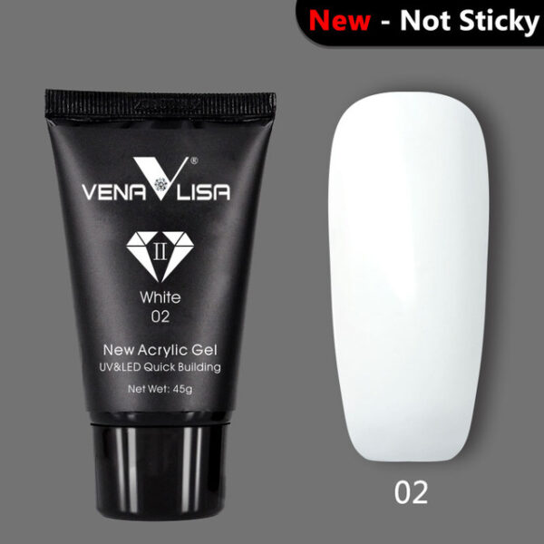 VENALISA Poly Gel Dəstləri Dropshipping Fransız Dırnaq Şəffaf Kamuflyaj Rəngli Dırnaq Ucu Forması Kristal Akrilik Gel 9.jpg 640x640 9