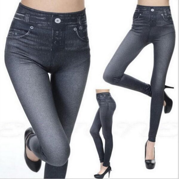 Wenyujh Hot Jeans Para sa mga Babaye nga Denim nga pantalon nga adunay mga bulsa nga gibira ang cashmere nga lawas nga imitasyon nga cowboy nga slim leggings 1.jpg 640x640 1