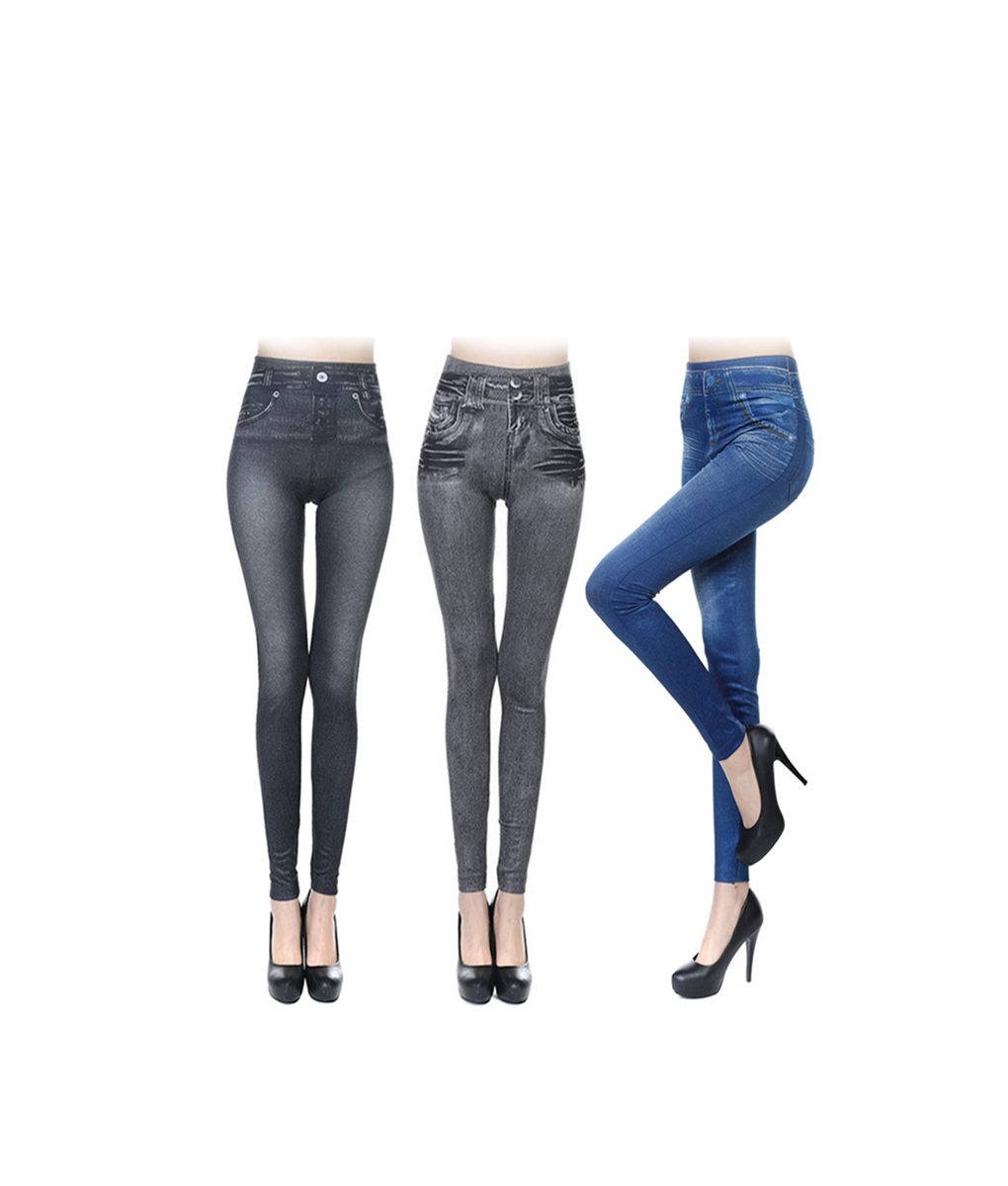 Comfortable Jean Leggings Women Denim Pants Low Prices