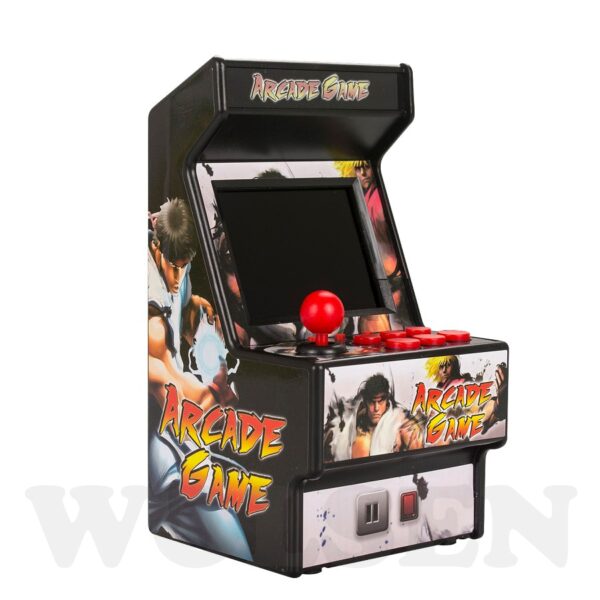 Wolsen 16 Bit Sega Arcade video portable retro game console arcade cabinet TV handheld game built 3