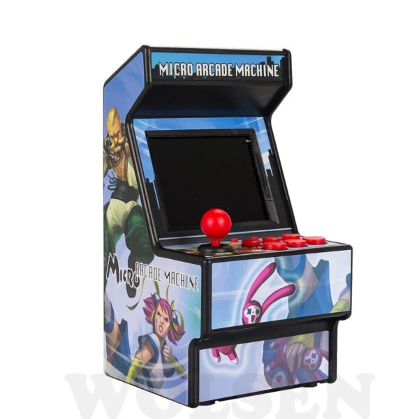 Wolsen 16 Bit Sega Arcade video portable retro game console arcade cabinet TV handheld game built 5