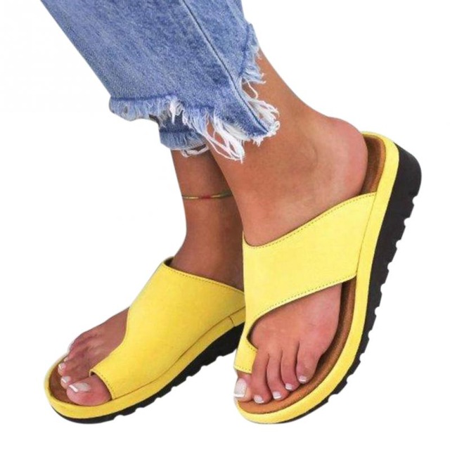 platform comfy sandals