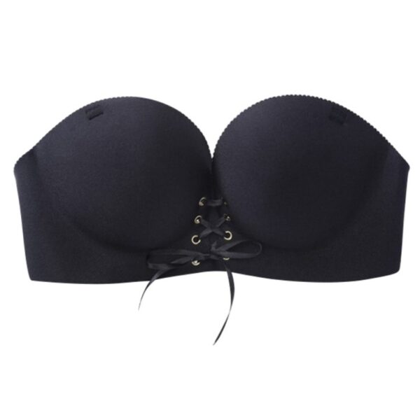 Women Sexy Push up Adhesive Bra Silicone Backless Wedding Bralette Strapless Invisible Underwear Seamless Bras 1 2