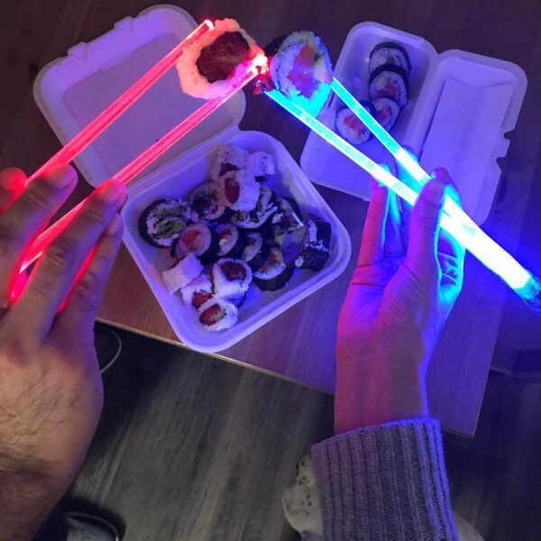 inspire uplift home kitchen lightsaber chopsticks