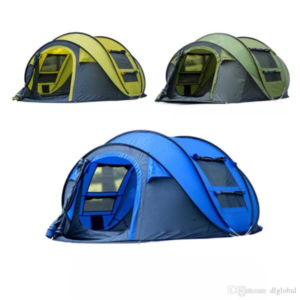 large throw tent outdoor 3 4persons automatic