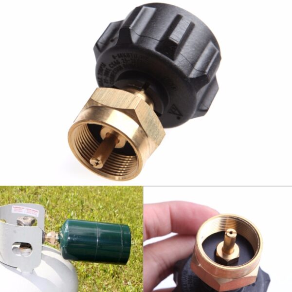 1 LB Gas Propane QCC1 Regulator Valve Propane Refill Adapter Outdoor BBQ New 1