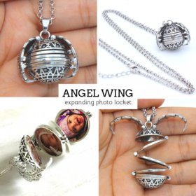 EXPANDING PHOTO LOCKET, Expanding Photo Locket- BUY 1 & GET 1 FREE TODAY!