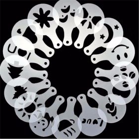 Stainless Coffee Sifter & Stencils - image 4