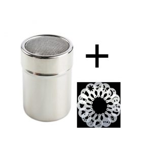 Stainless Coffee Sifter & Stencils - image 1