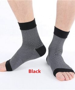 1pair Sprain Protection Ankle Pressure Sporting Socks Ankle Protection Copper Fiber Ankle Protector Socks Compression Sleeves.jpg 640x640