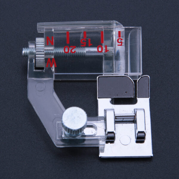 1pc Snap On Adjustable Bias Binder Presser Foot Feet For Sewing Machines Bias Binding Foot Useful 4